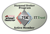 Active Member of the Internet Truckstop Diamond Broker Program